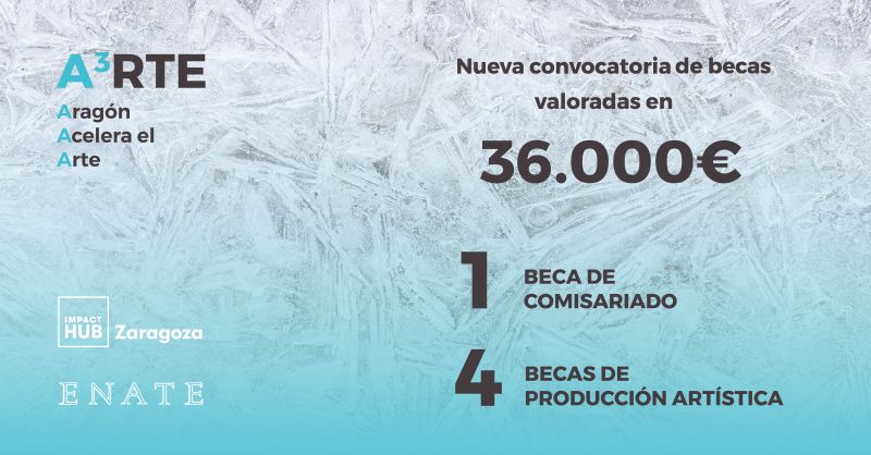A3RTE2022 apoyará a un comisario y cuatro artistas.