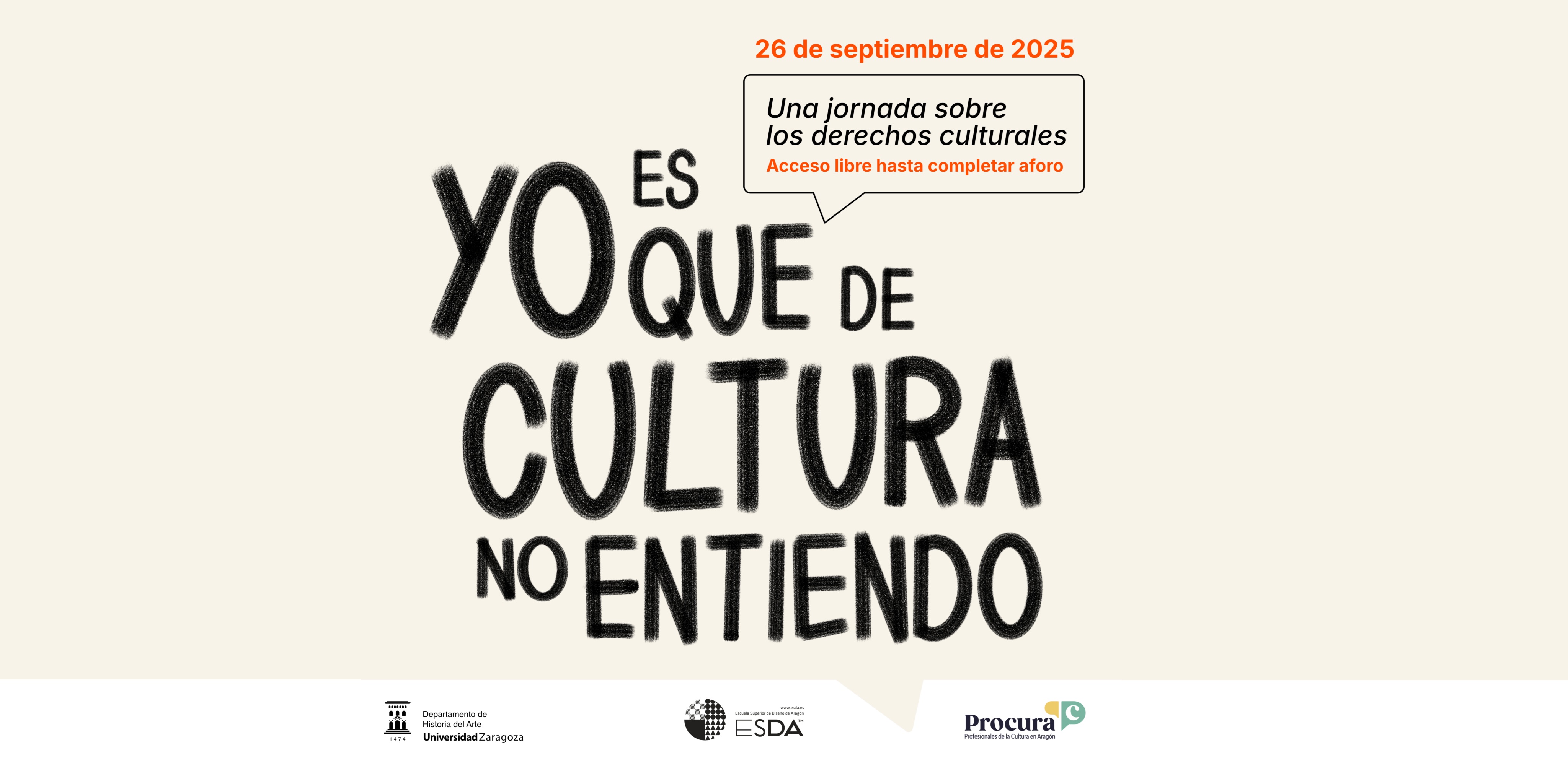Jornada sobre derechos culturales: Yo es que de cultura no entiendo