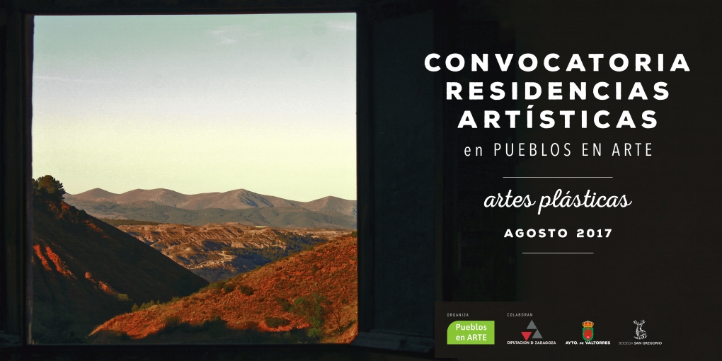 Pueblos en Arte convoca dos plazas de residencia para artistas plásticos
